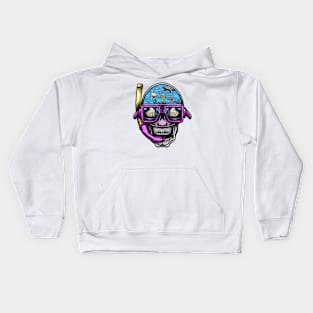 Skull Snorkeling Kids Hoodie